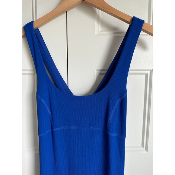 Sweaty Betty Emily Strappy Back Dress in Lightning Blue Small NWT - Picture 8 of 16